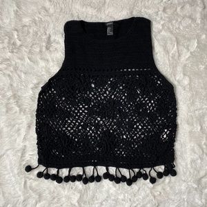 Cropped Knit top